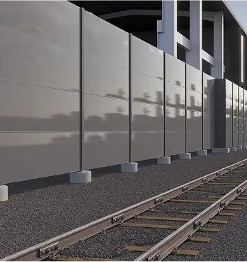 Встановлення шумозахисної стіни, щоб не завдавати незручностей місцевим жителям поблизу